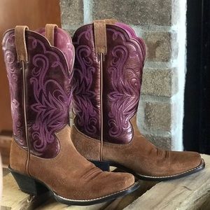 Ariat cowboy boots, size 7 women’s